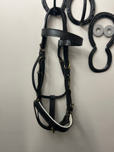 Load image into Gallery viewer, Black Leather Halter Bridle

