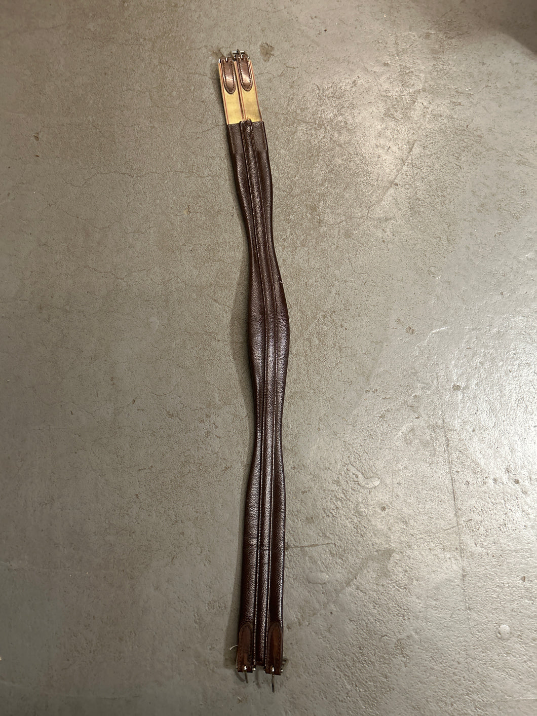 Leather Schooling Girth 48