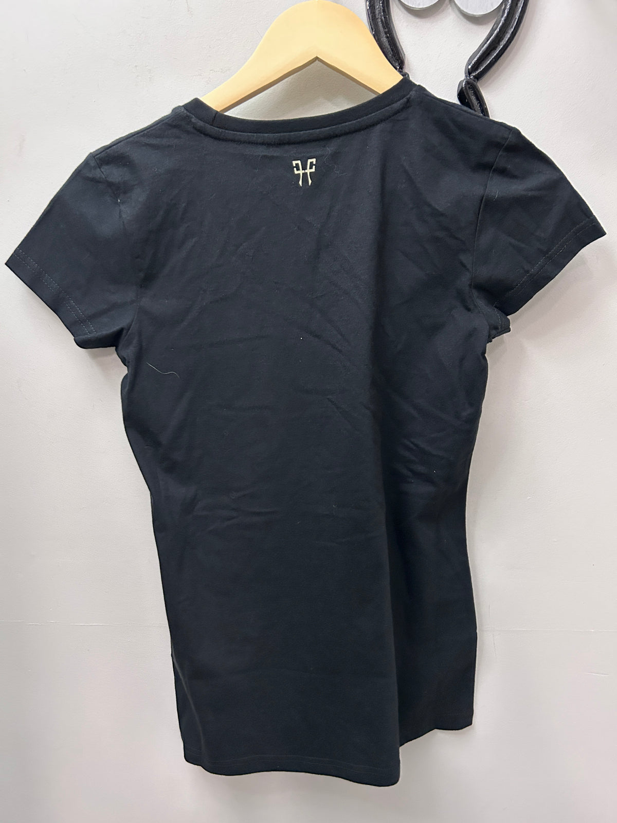 Horse Pilot Black T-Shirt Small
