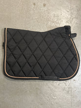 Load image into Gallery viewer, Back on Track Rose Gold Jump Saddle Pad
