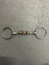 Load image into Gallery viewer, Loose Ring Snaffle with Copper 4.75&quot;
