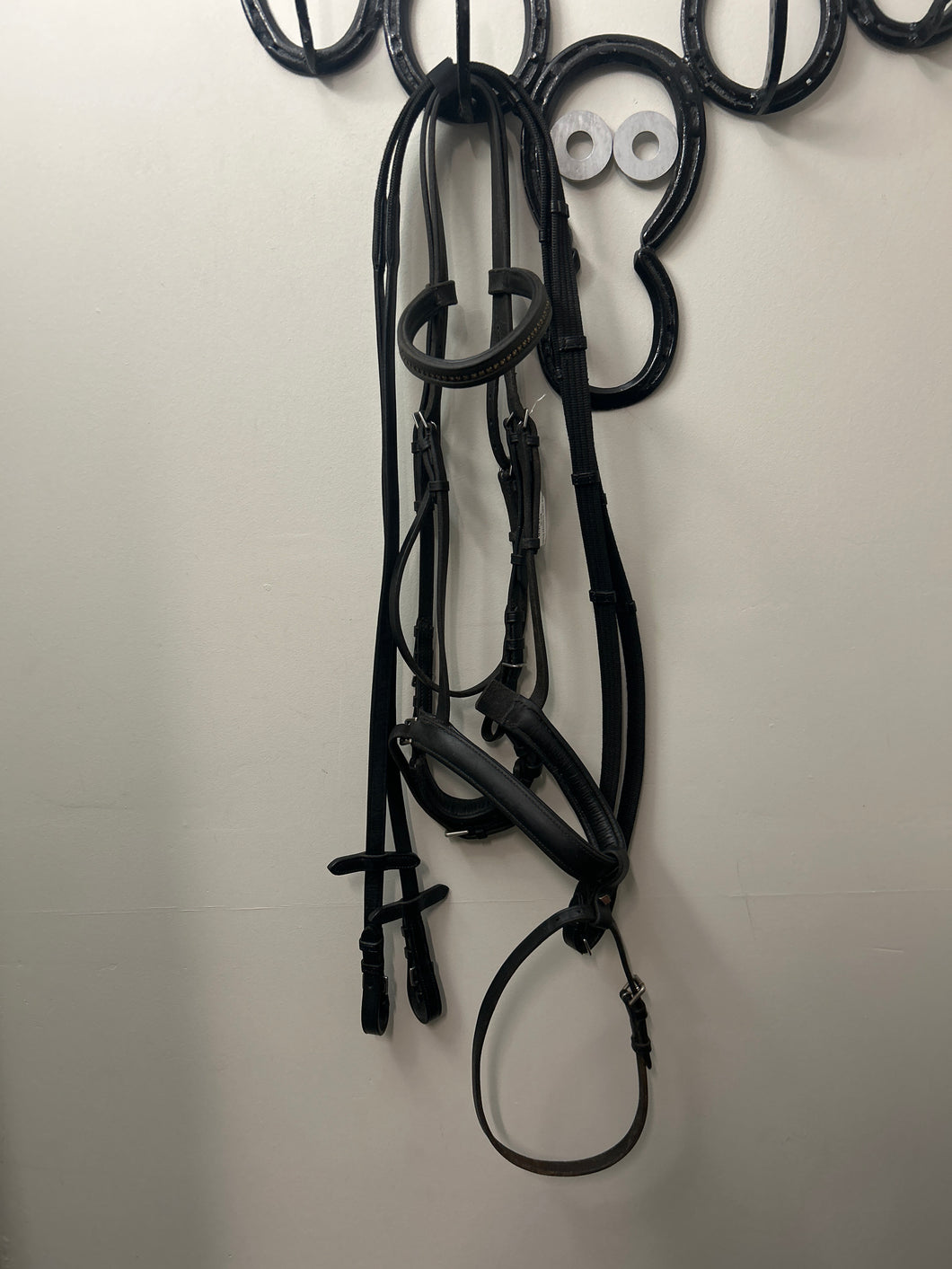 Black Older Dressage Bridle