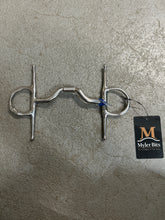 Load image into Gallery viewer, Myler Ported Barrel Full Cheek Snaffle 5&quot;

