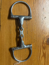 Load image into Gallery viewer, Pony French Link Dee Ring Snaffle 4&quot;
