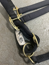 Load image into Gallery viewer, Weaver Large Horse Halter with Leather Crown
