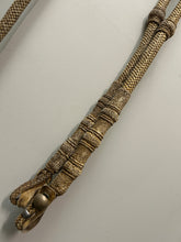 Load image into Gallery viewer, Weighted Rawhide Romal Western Reins
