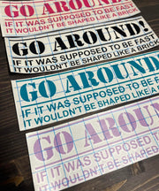 Go Around! Horse Trailer Decal by Kaitlin’s Country Touch