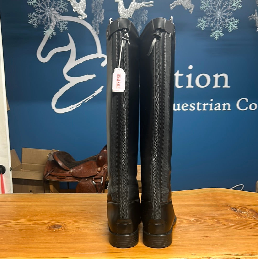 Auken Verona Synthetic Field Boots 9 Wide Evolution Equestrian Co