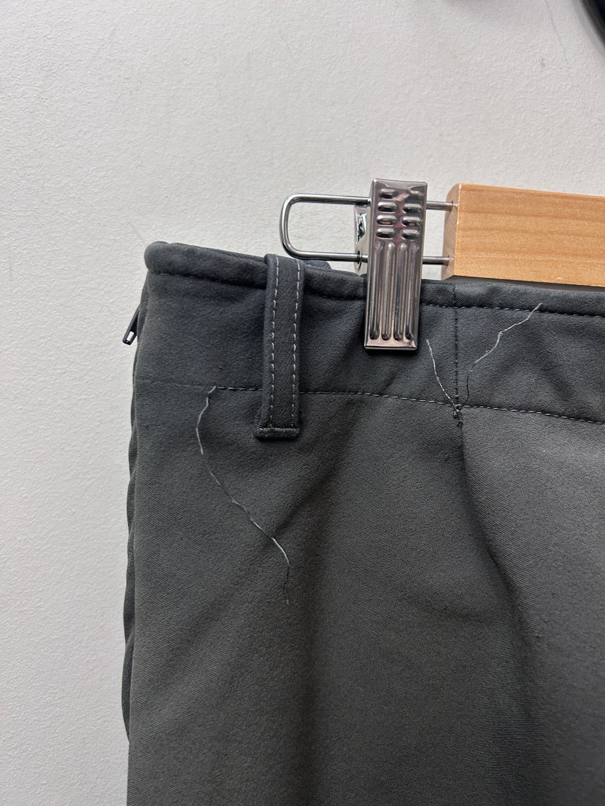 Elation Platinum Side Zip Grey Breeches 30
