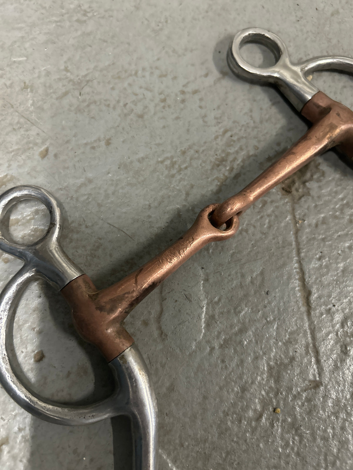 Single Jointed Copper Western Bit 5"