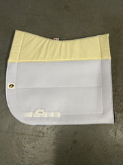 EcoGold Dressage Pad White