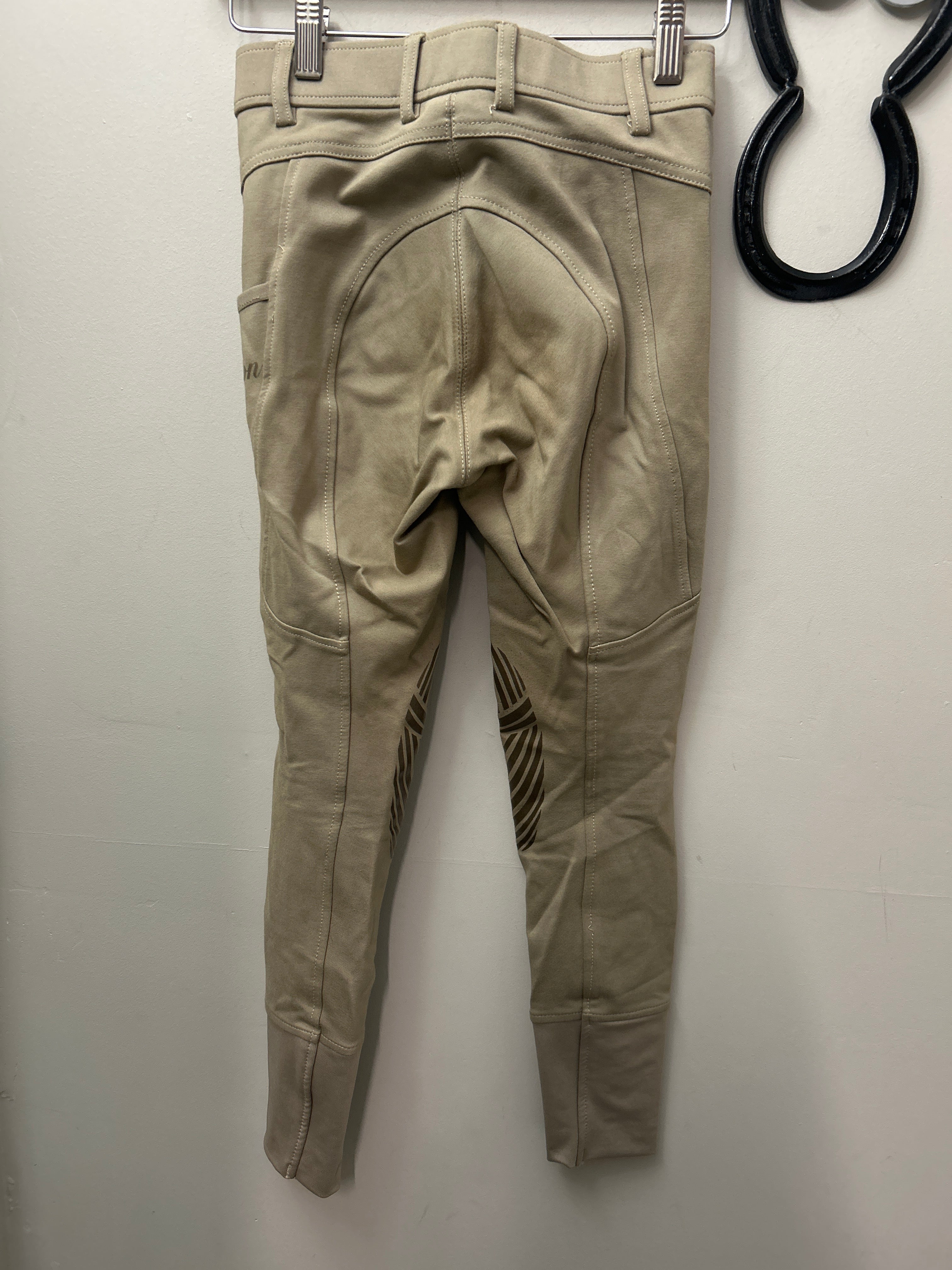 Elation Red Label Sport Tan Kid's Breeches 12