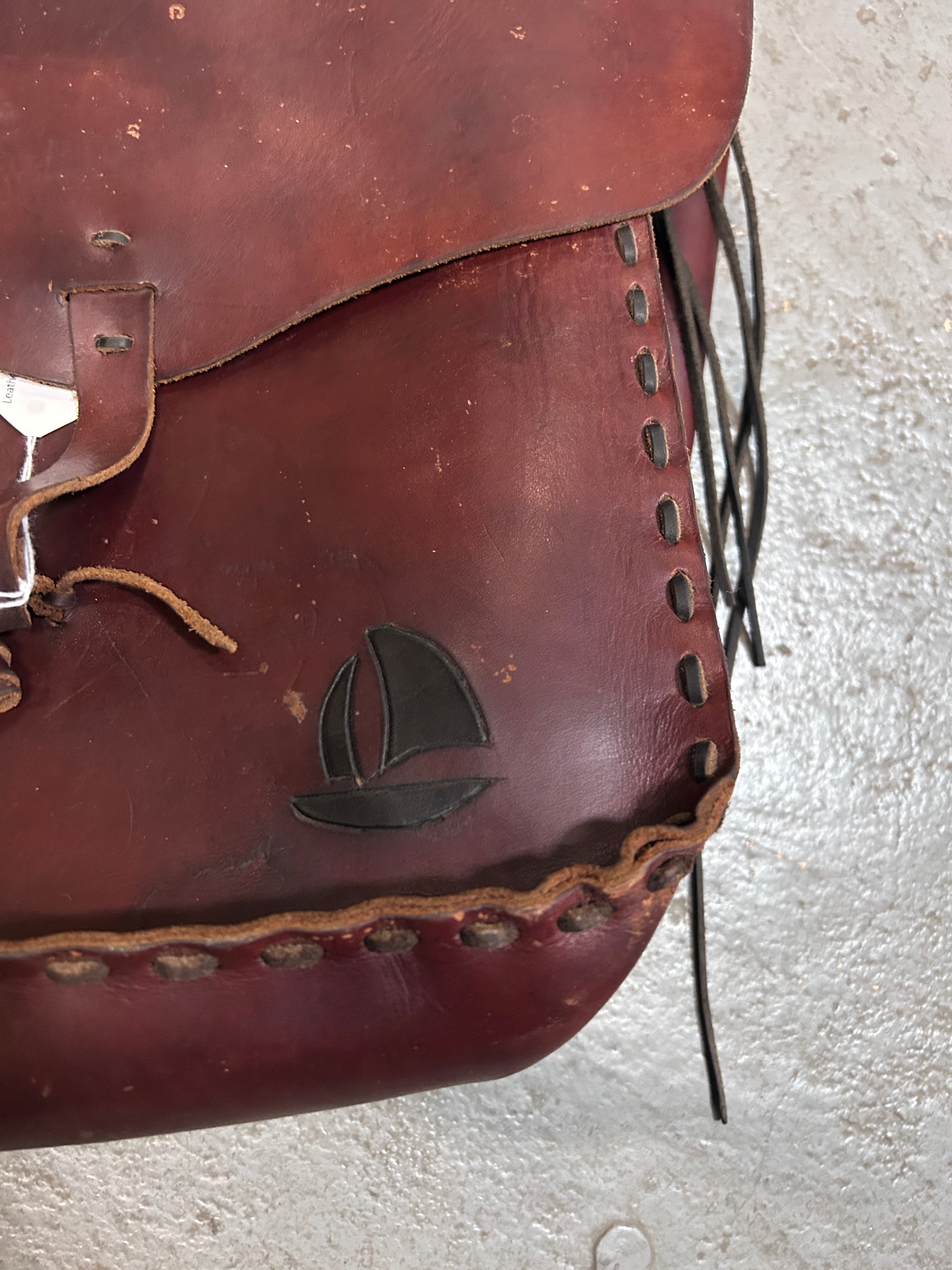 Leather Western Saddle Bags