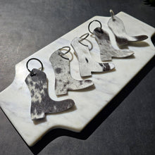 Load image into Gallery viewer, Ranchers Closet Genuine Cowhide Boot Keychain
