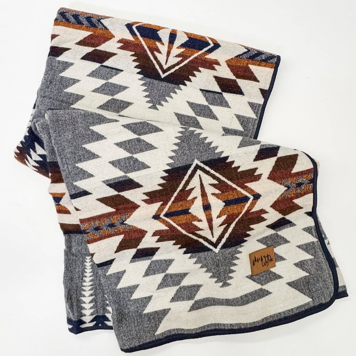 Wylde Brigade - Mica Aztec Reversible Blanket: Throw-Wylde Brigade-Evolution Equestrian Co.