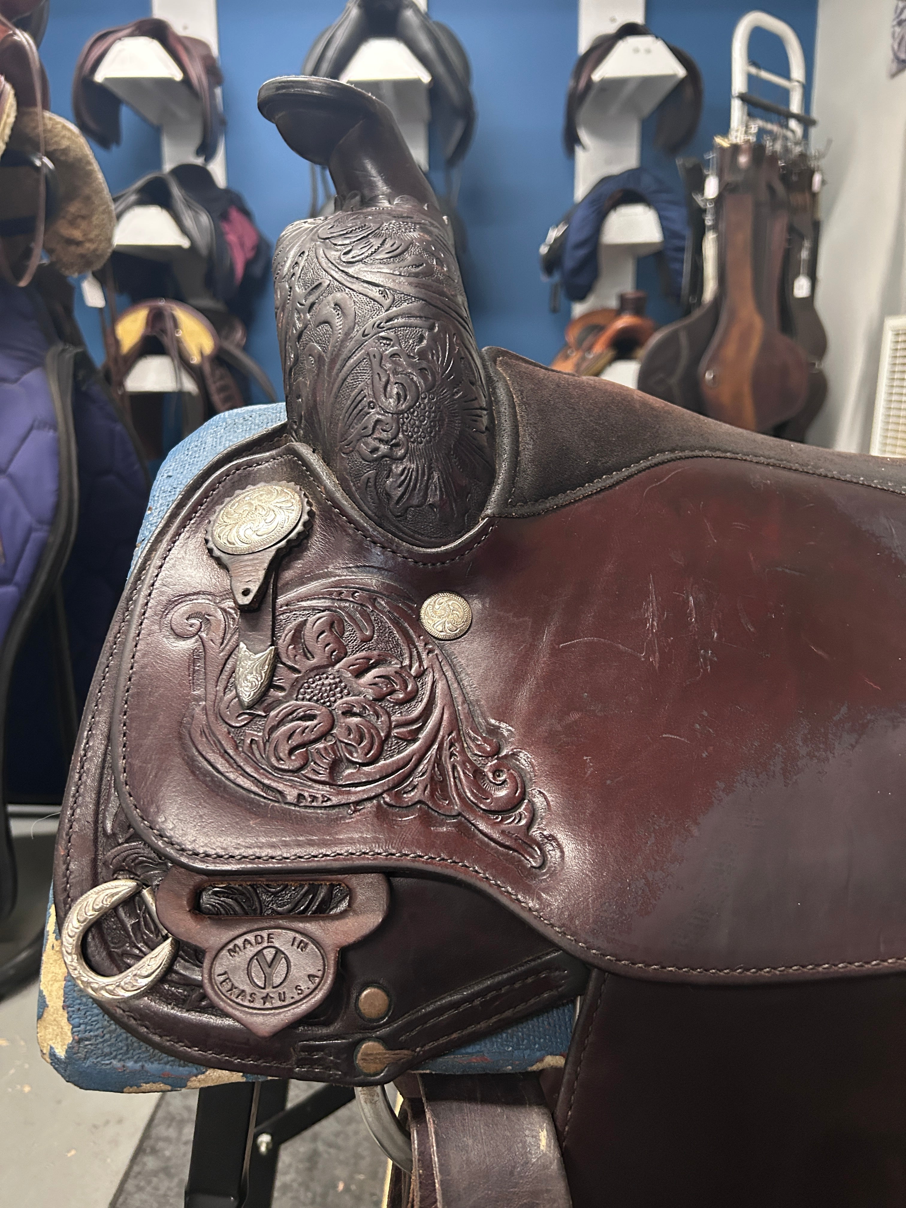 16"Circle Y Equitation Western Saddle