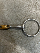 Load image into Gallery viewer, Korsteel Loose Ring Snaffle with Copper Logenze 5.5&quot;
