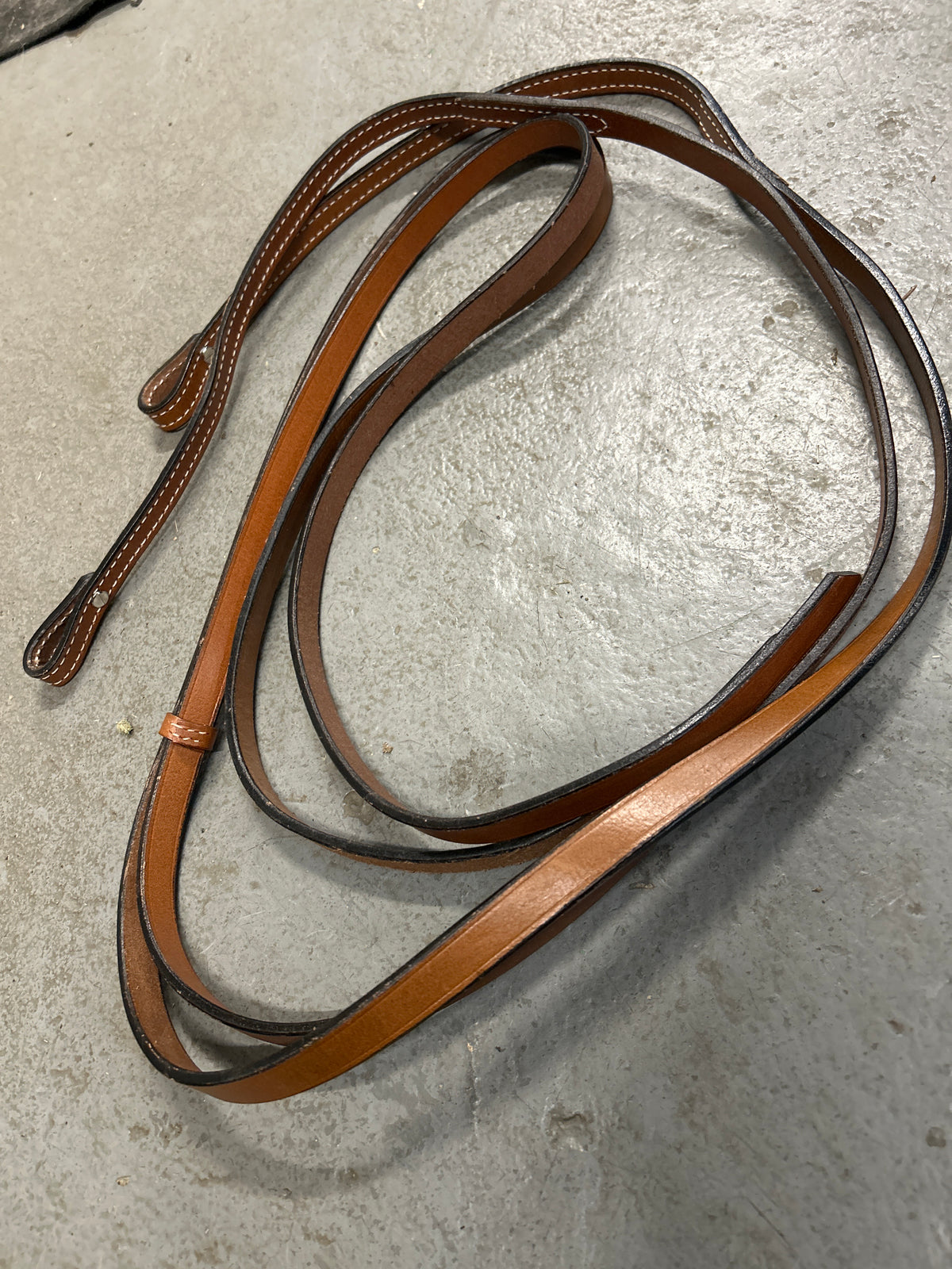 Light Oil Western Split Reins