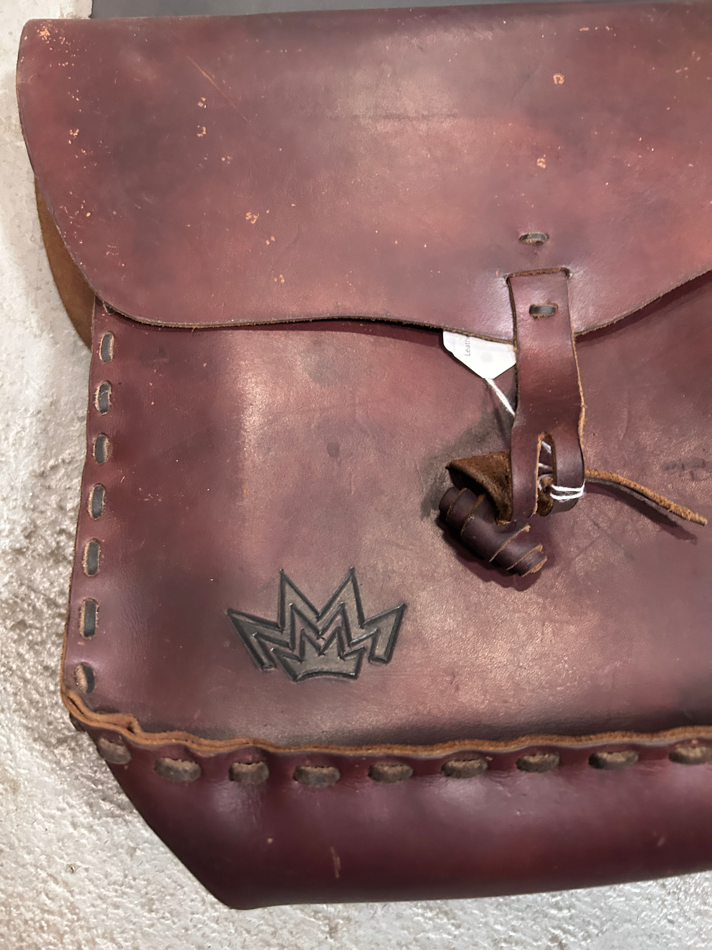 Leather Western Saddle Bags