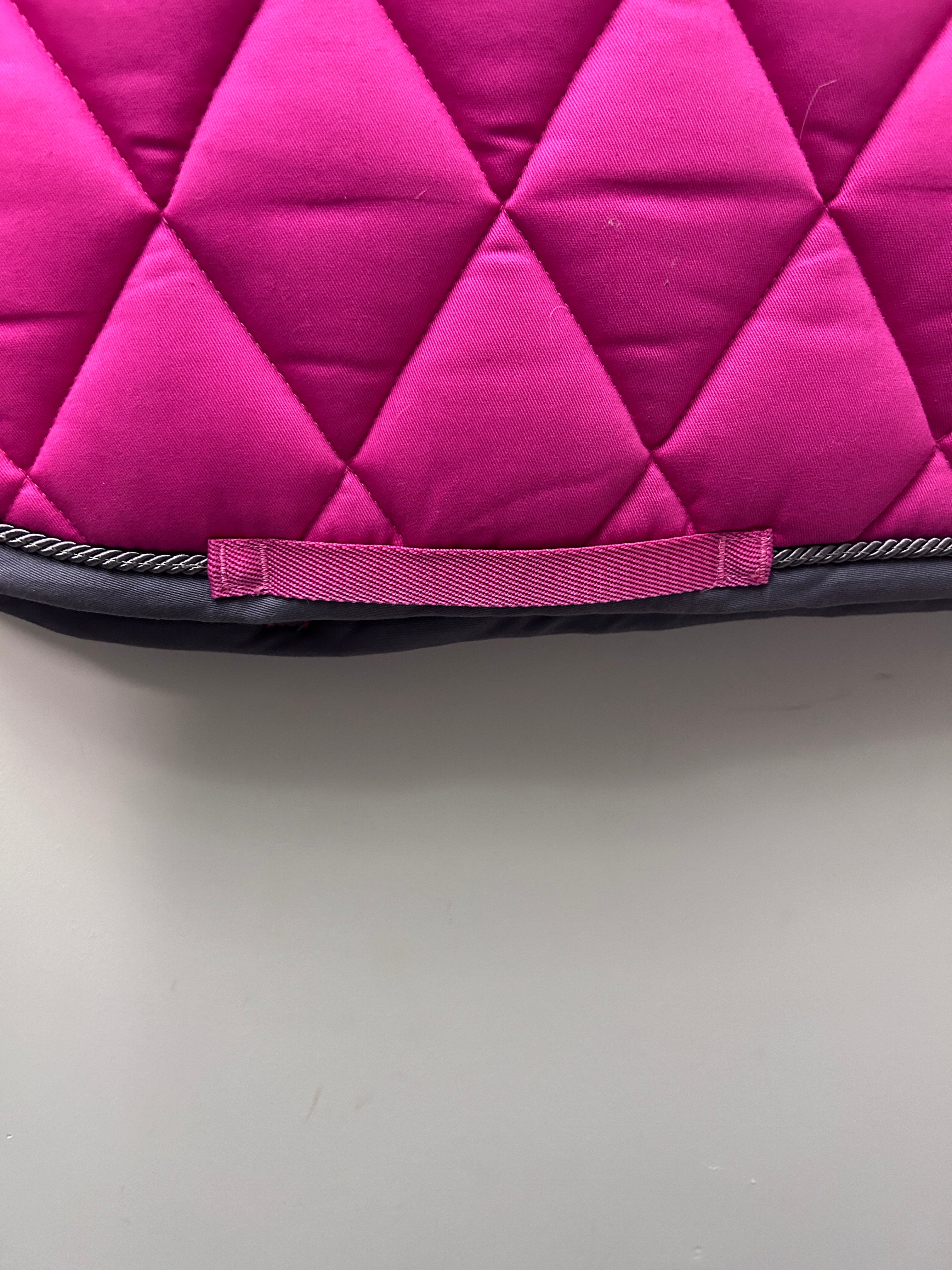 BR Bright Pink Dressage Saddle Pad