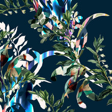 Load image into Gallery viewer, Kastel Denmark Sailor Blue Floral Botanical Shirt
