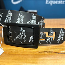 Load image into Gallery viewer, C4 Belt Black Dressage Outlines
