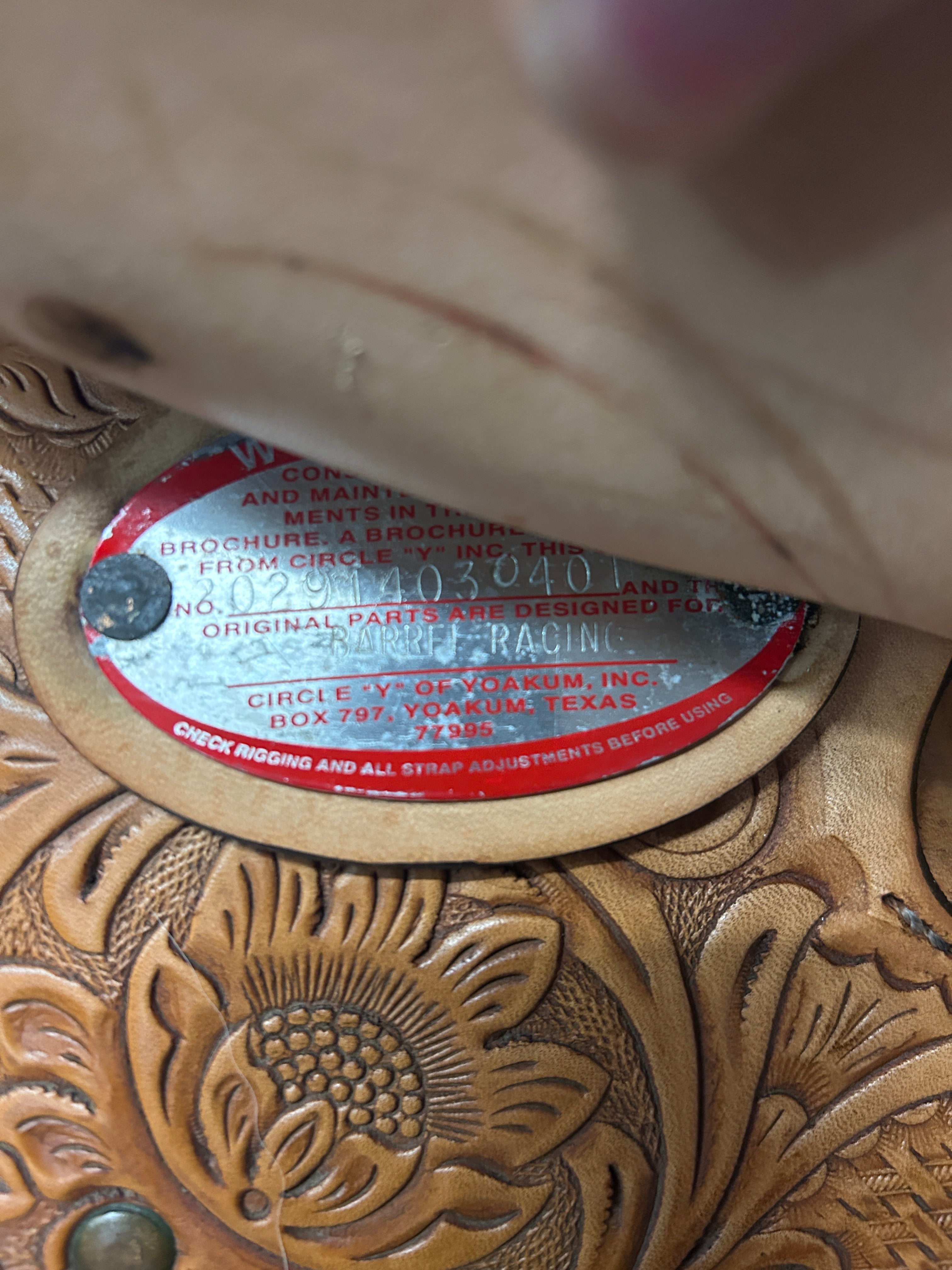 14" Circle Y NBHA Barrel Saddle-Evolution Equestrian Co.-Evolution Equestrian Co.