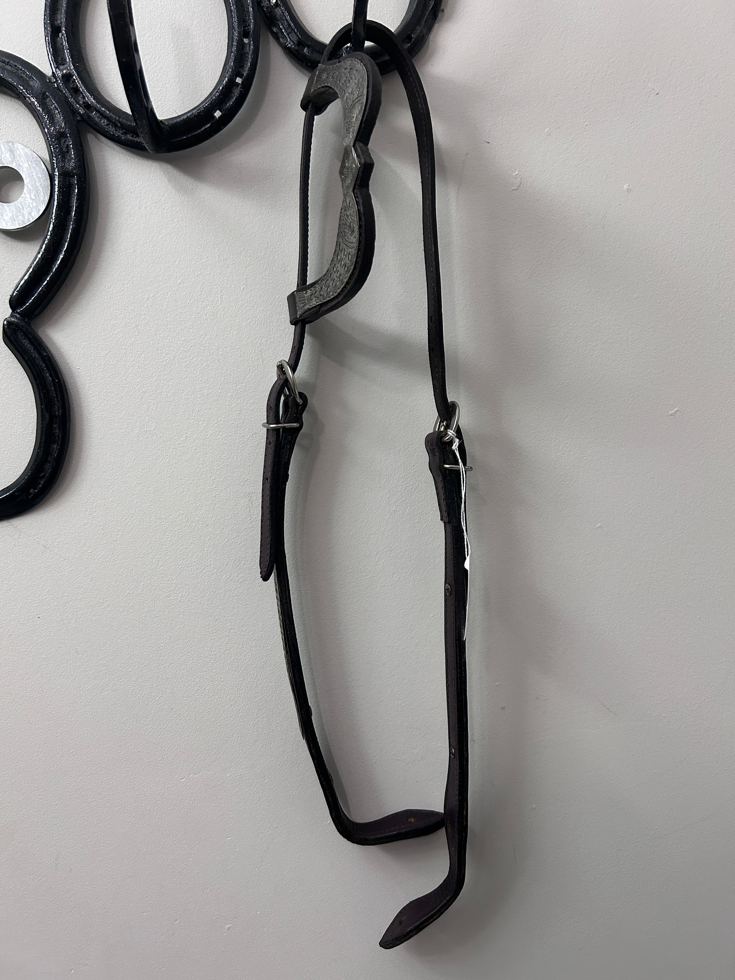 Dark Oil One Ear Fish Headstall