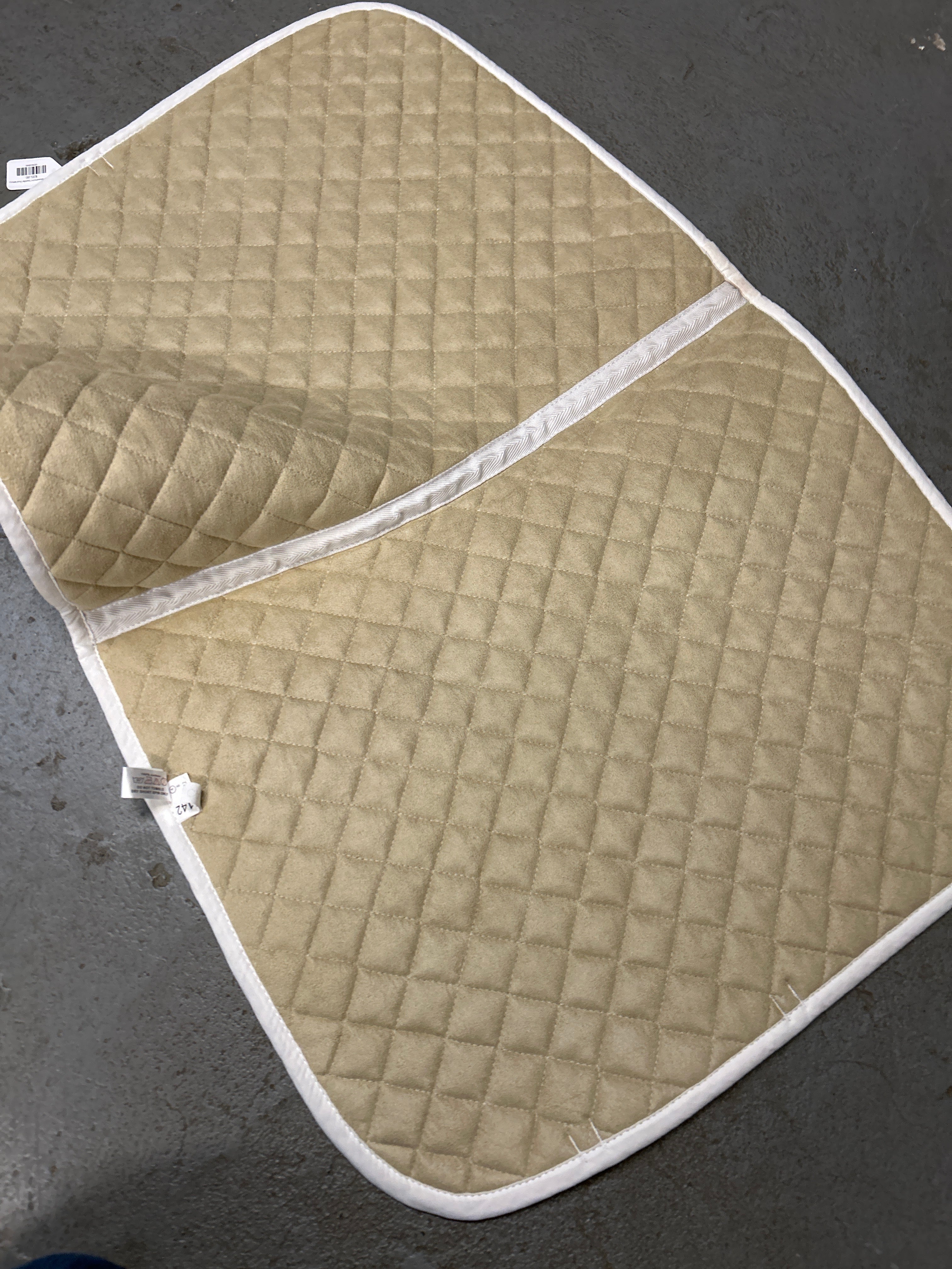 Summit Beaumont Saddle Pad White