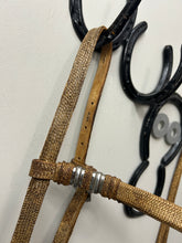 Load image into Gallery viewer, Traditional Peruvian Paso Rawhide Bridle with Roller Bit
