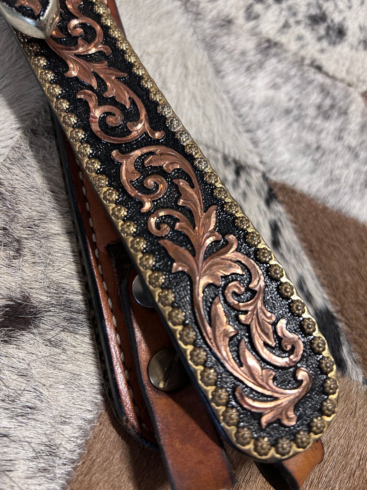 Dale Chevaz Western Show Headstall