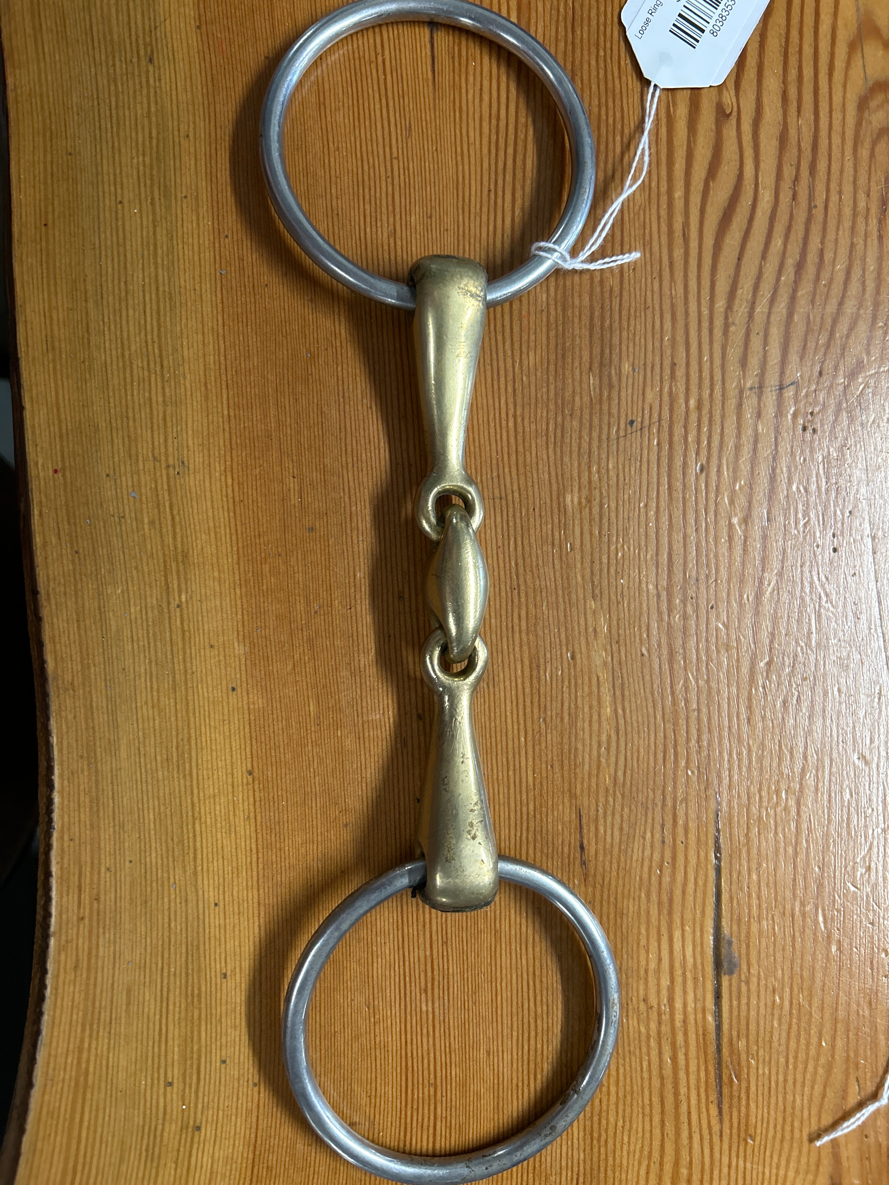 Loose Ring Snaffle with Logenze 5"