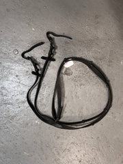 Black Webbed English Reins