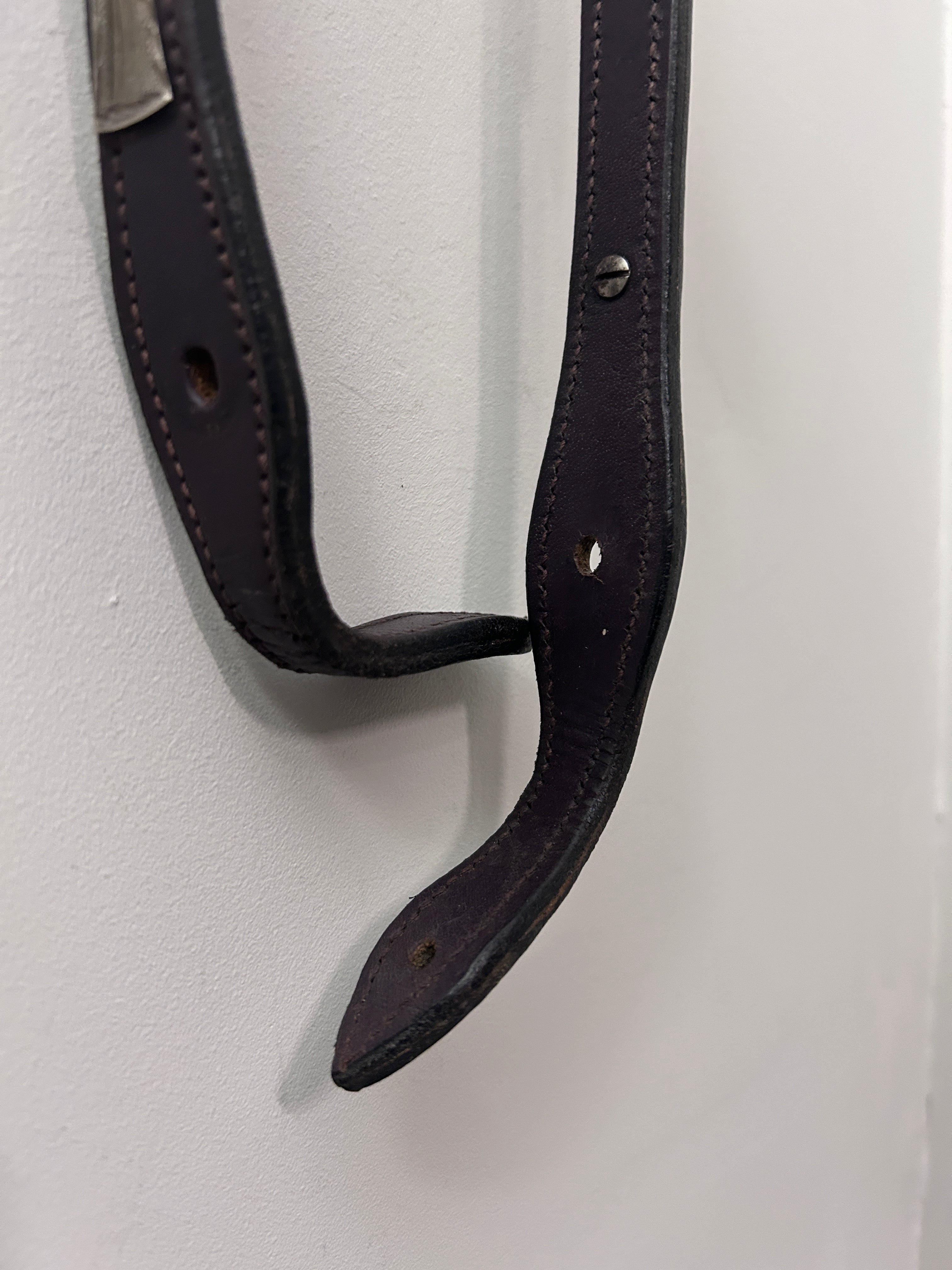 Dark Oil One Ear Fish Headstall