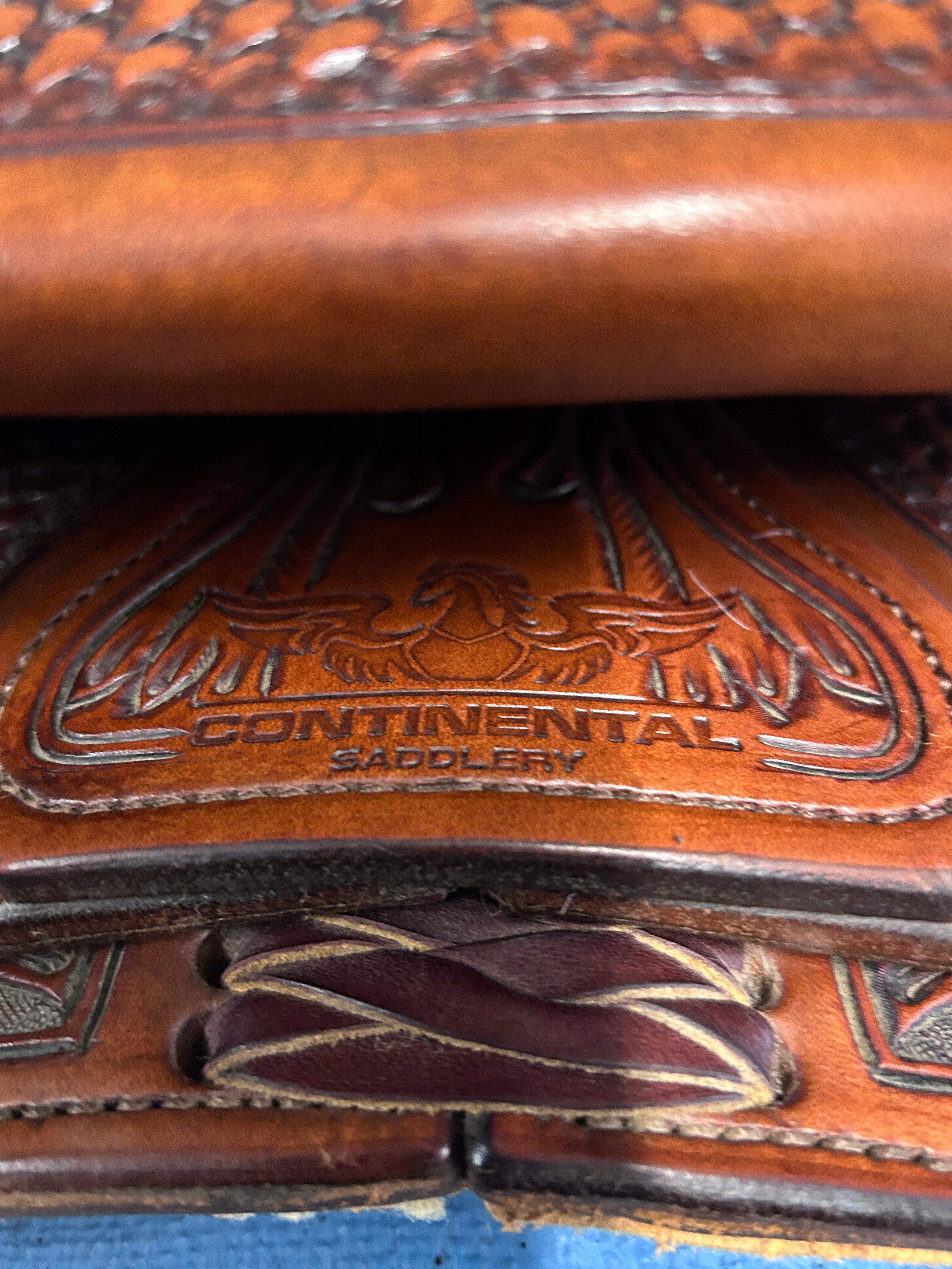 15.5" Continental Western Saddle