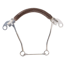 Load image into Gallery viewer, Braided Leather Mechanical Hackamore
