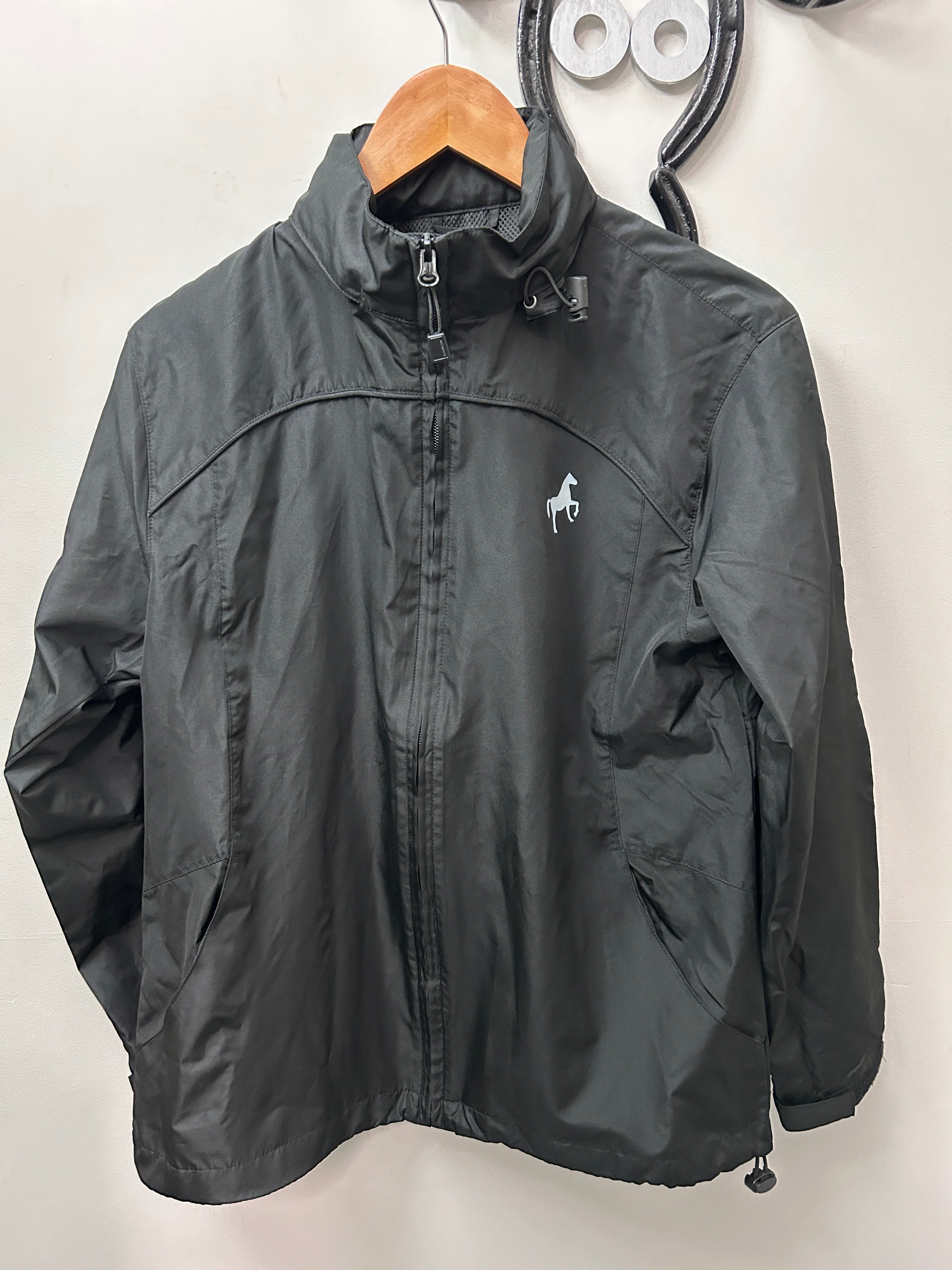 Scope Equestrian Black Windbreaker Medium