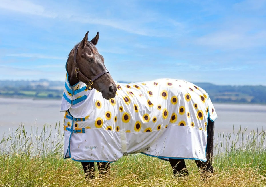 Shires Tempest Fly Sheet Sunflower