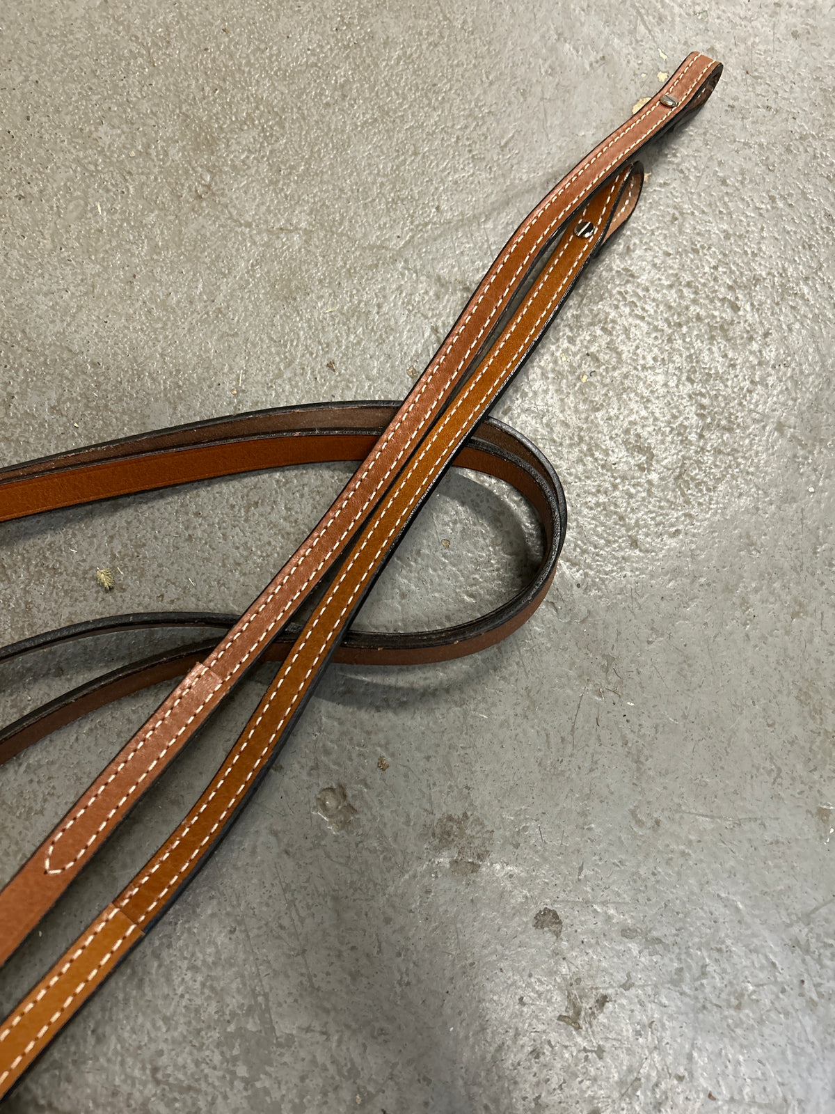 Light Oil Western Split Reins