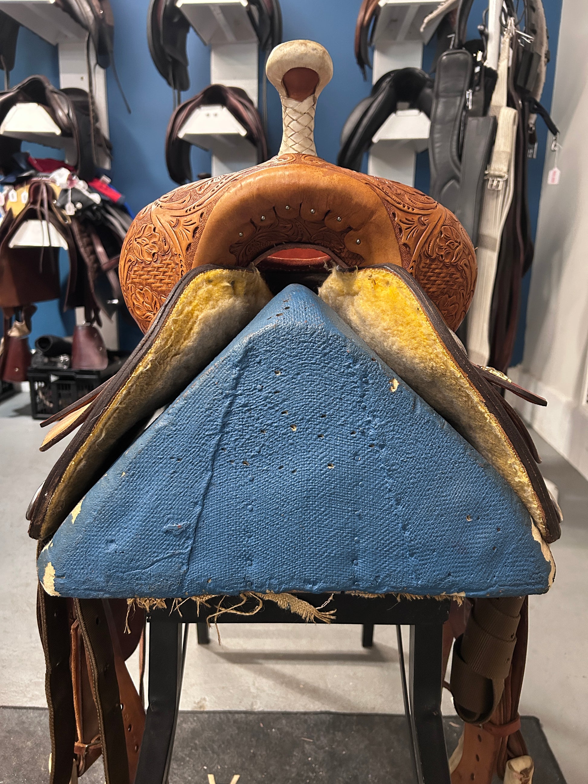 14" Circle Y NBHA Barrel Saddle-Evolution Equestrian Co.-Evolution Equestrian Co.