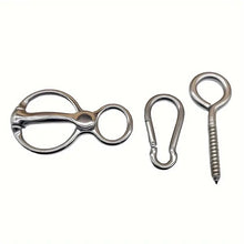 Load image into Gallery viewer, Stainless Safety Tie Rings
