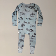 Load image into Gallery viewer, Sage West Clothing Co. Prairie Cowboy Infant Sleepwear
