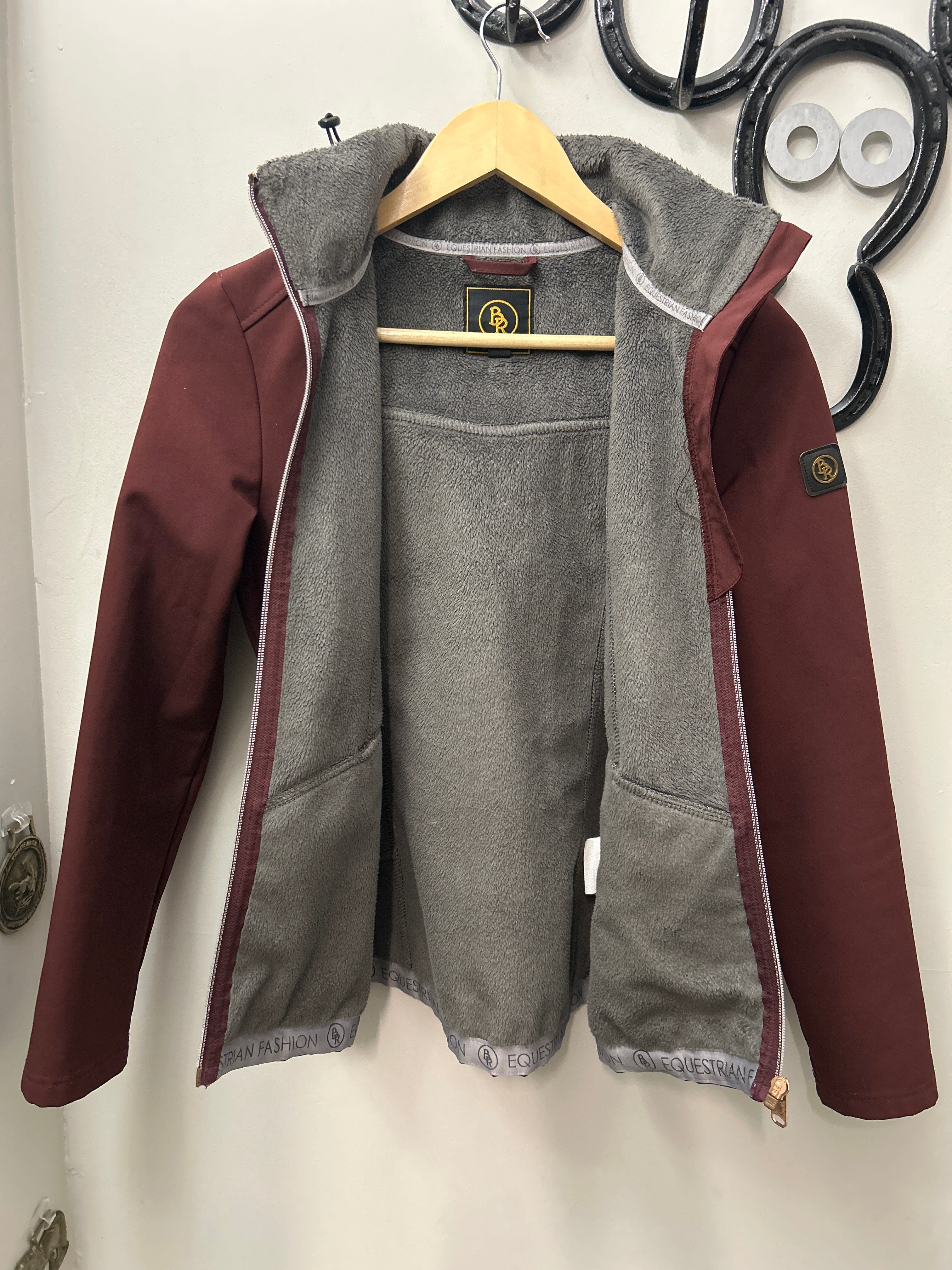 BR Equestrian Burgundy Jacket XSmall