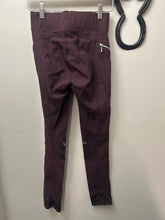 Load image into Gallery viewer, Tempo Deep Burgundy Riding Tights Kids XLarge
