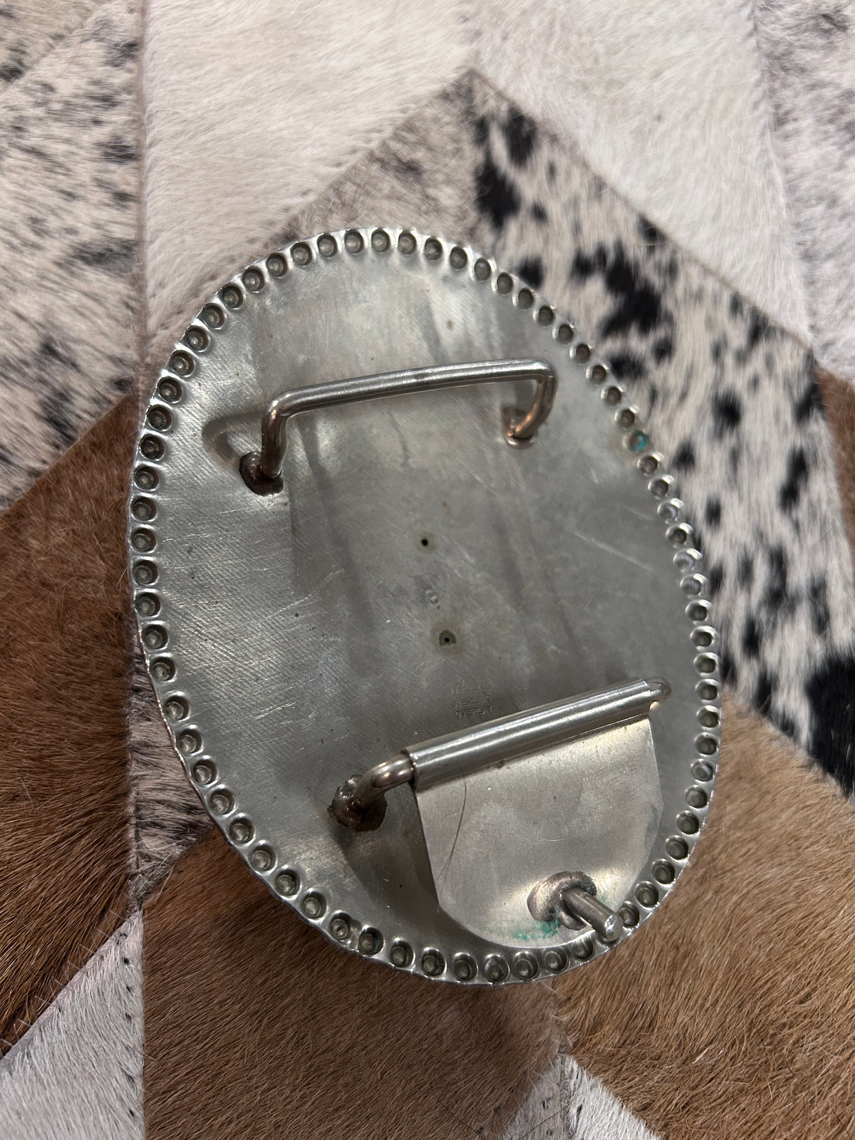 Wage Double Horse Head Belt Buckle