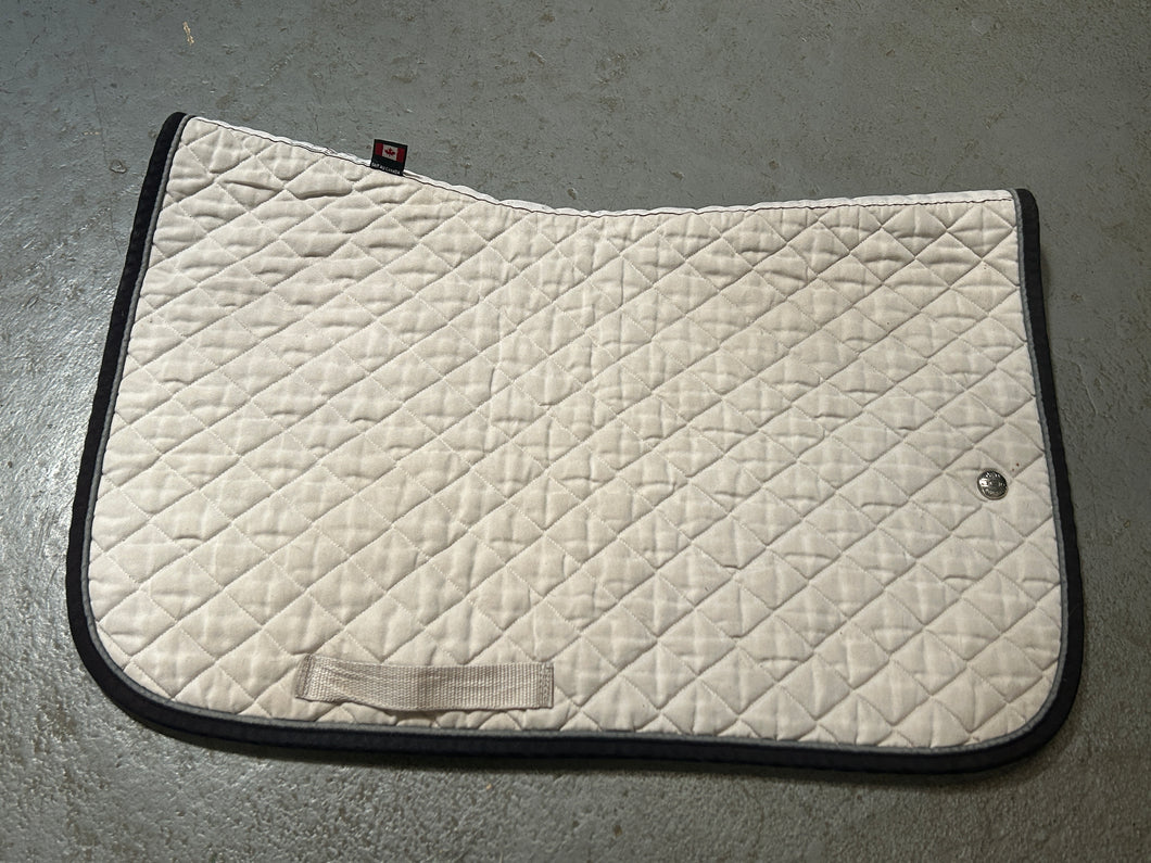 Oglivy Off-White/Grey Baby Pad with Girth Loops