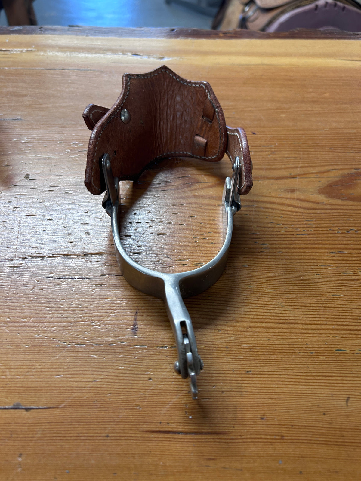 Men's Western Spurs with Straps