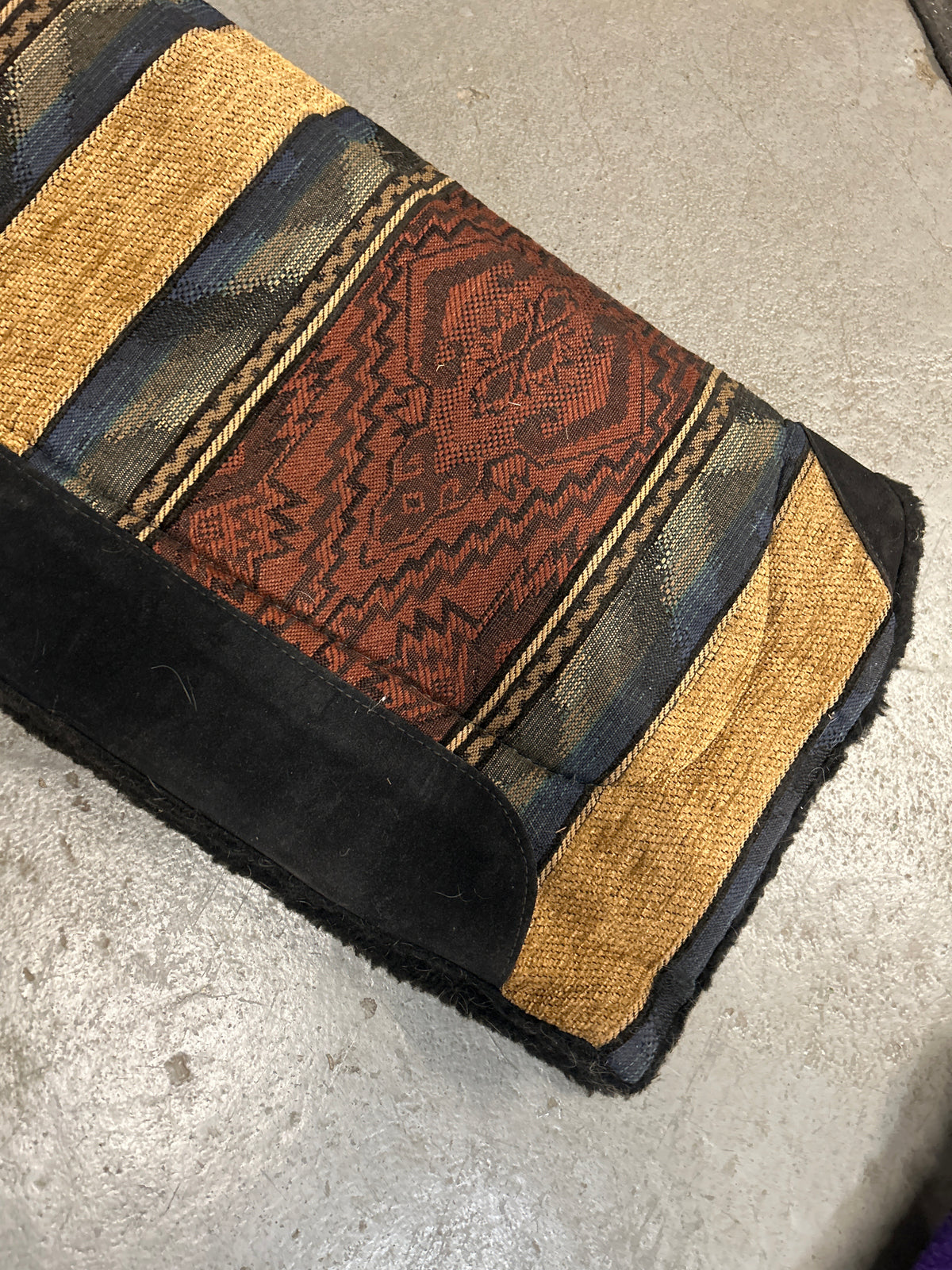 Western Black Fleece Saddle Pad