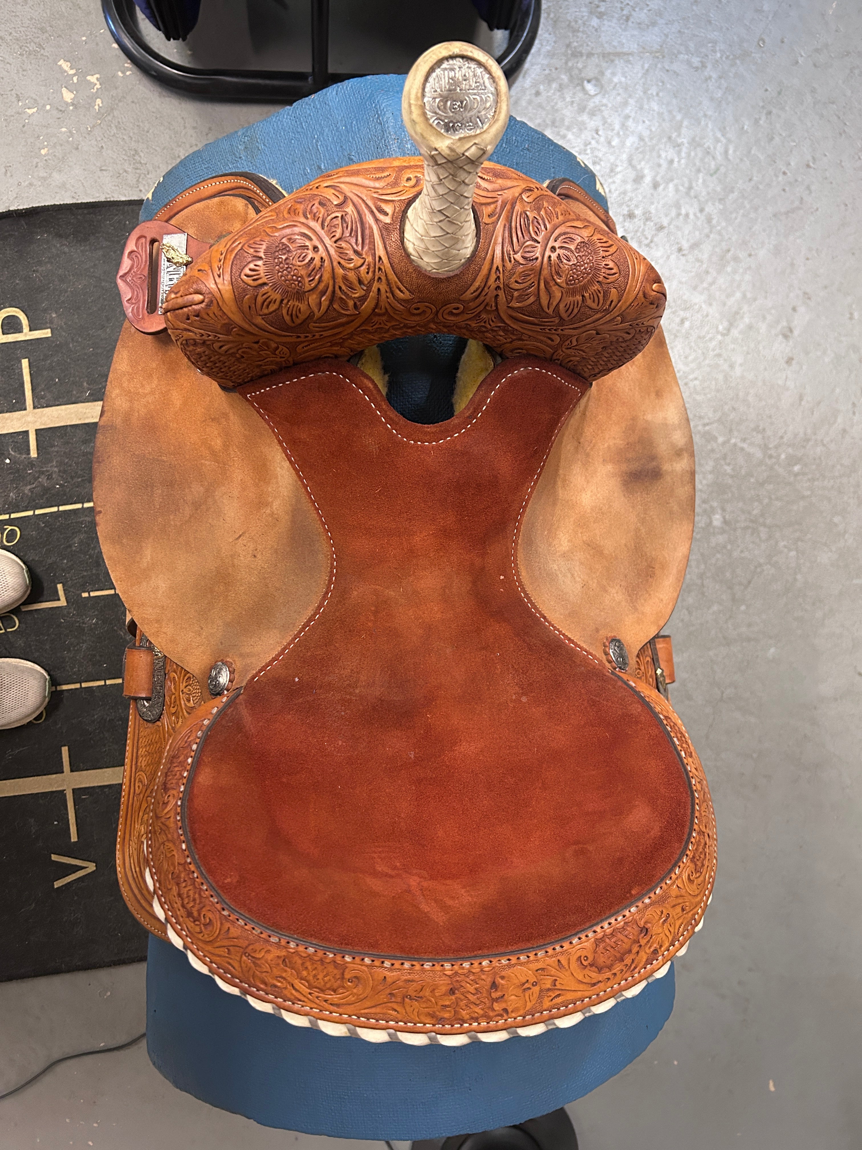 14" Circle Y NBHA Barrel Saddle-Evolution Equestrian Co.-Evolution Equestrian Co.