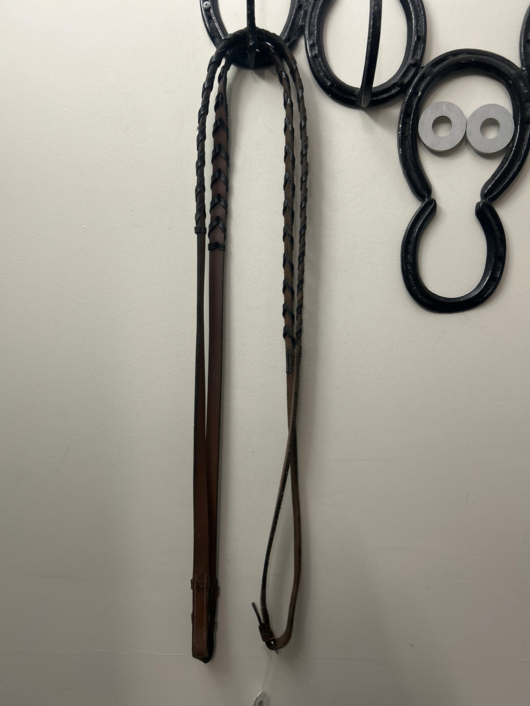 English Reins with Black Lace